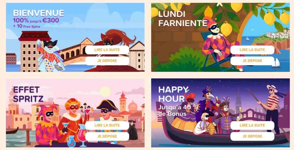 arlequin casino bonus