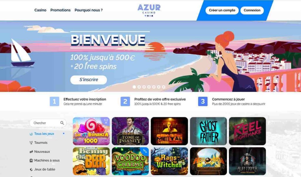 azur casino en ligne